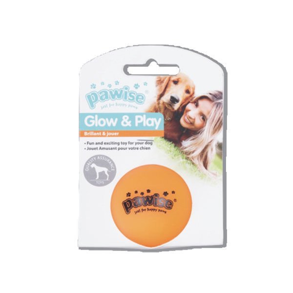 Pawise Vinyl Toy Luminous Ball Köpek Oyuncağı Small