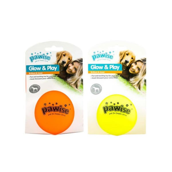 Pawise Vinyl Toy Luminous Ball Köpek Oyuncağı Medium