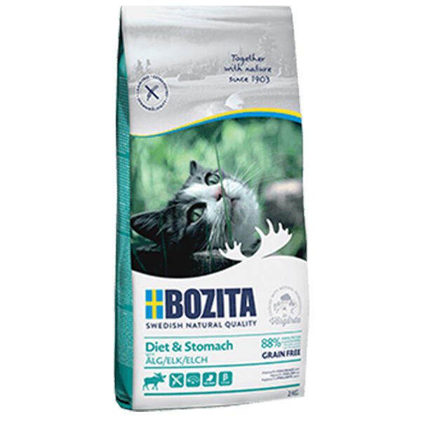 Bozita Sensitive DietStomach Tahılsız Yetişkin Kedi Maması 10 Kg