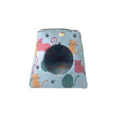 Pet Comfort Iglo For Cat Kedi Yuvası Eco Mint 37x37x37 Cm