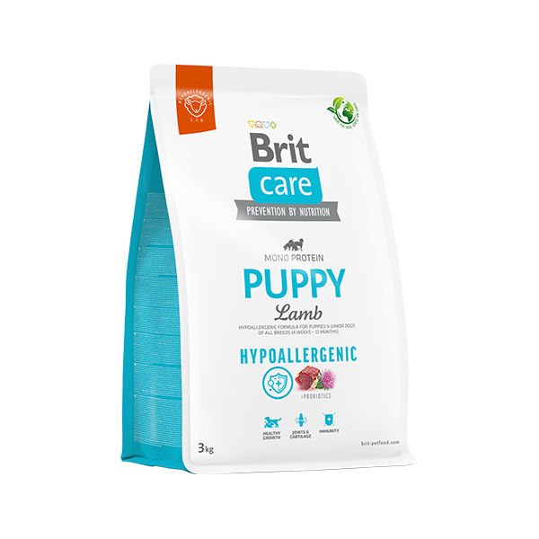 Brit Care Hypo-Allergenic Kuzu Etli Yavru Köpek Maması 3 Kg