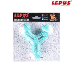 Lepus Ağız ve Diş Sağlığı İçin Sapan Köpek Oyuncağı Yeşil 13x7h cm