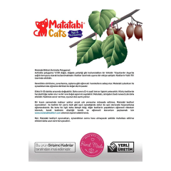 Matatabi Cats Horsi Kedi Oyuncagı Yeşil 26 Cm