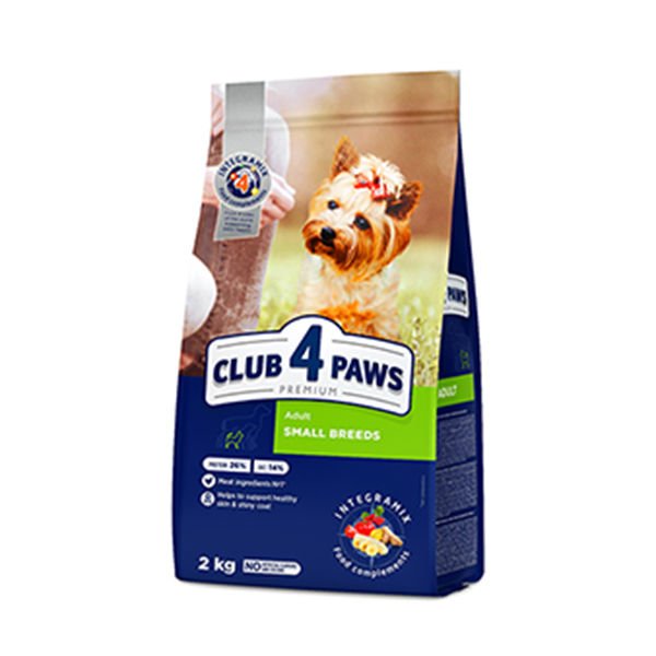 Club4Paws Premium Small Breed Tavuklu Küçük Irk Yetişkin Köpek Maması 2 Kg