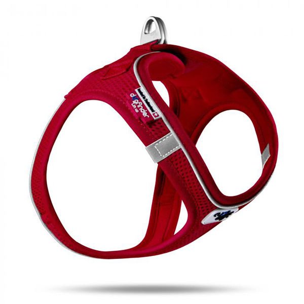 Curli Magnetic Vest Harnes Köpek Göğüs Tasması Kırmızı Small 40-45 Cm