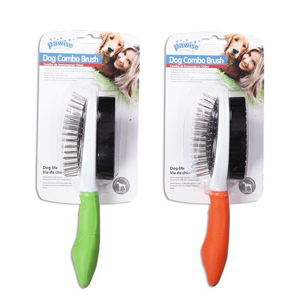 Pawise Dog Double Brush Köpek Fırça Renkli