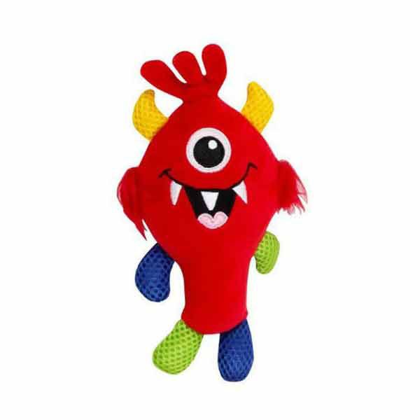 Pawise Little Monster Fiery Köpek Peluş Oyuncağı Renkli