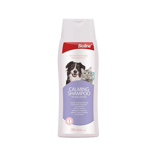 Bioline Kedi ve Köpek için Sakinleştirici Şampuan 250 Ml