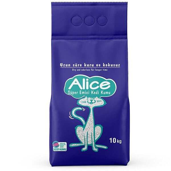 Alice Süper Emici Kedi Kumu 10 Kg