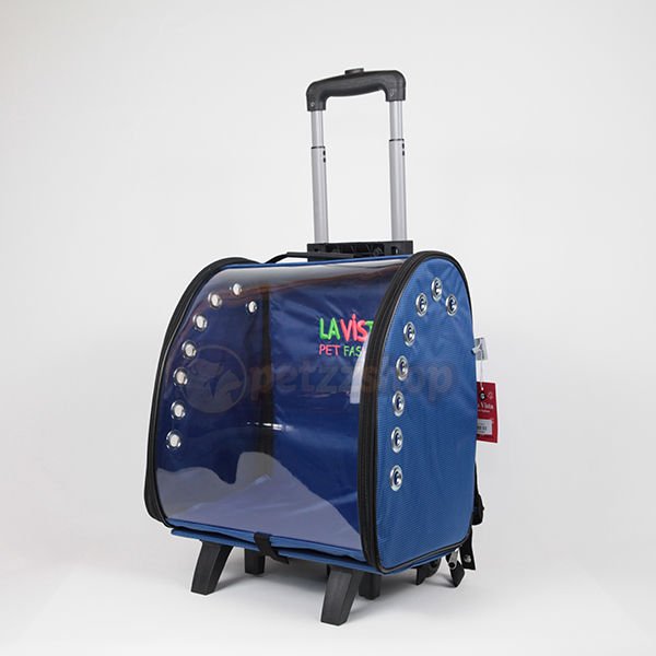 Lavista Kale Valiz Pet Taşıma Çantası Mavi 38x26x42h Cm