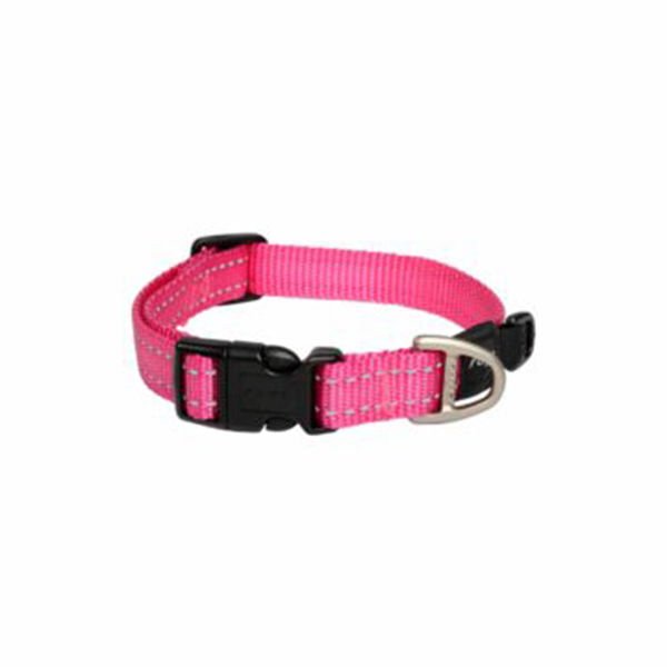 Rogz Utility Halsband Dokuma Köpek Boyun Tasması Pembe Xlarge 2.5x43-70 Cm