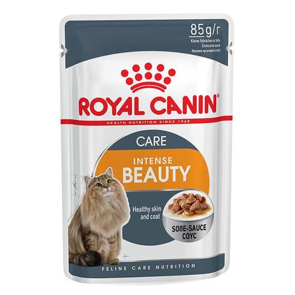 Royal Canin İntense Beauty Gravy Pouch Konserve Kedi Maması 85 Gr