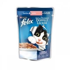 Felix Somonlu Yetişkin Konserve Kedi Maması 100 Gr