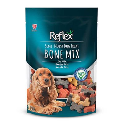Reflex Kemik Mix Semi Moist Köpek Ödül Maması 150 Gr