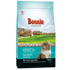 Bonnie Adault Somonlu Yetişkin Kedi Maması 1.5 Kg