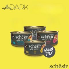 Schesir After Dark Et Suyunda Karışık Lezzetler Yetişkin Konserve Kedi Maması 12 Adet 80 Gr