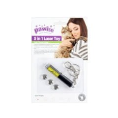 Pawise 5 in 1 Lazer Toy Kedi Oyuncağı Sarı