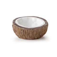 Exo Terra Water Dish Sürüngen Ex Coconut Su Kabı Kahverengi/Beyaz