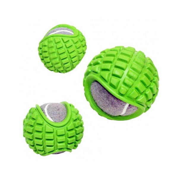 Pawise Termoplastik Kauçuk Kaplamalı Tenis Topu Köpek Oyuncağı 7.5 Cm