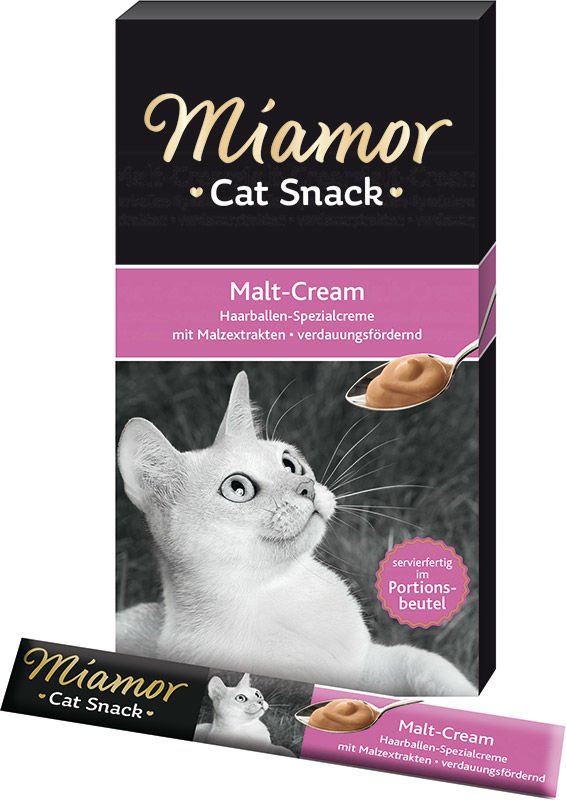 Miamor Cream Malt Özlü Sıvı Kedi Ödül Maması 6x15 Gr
