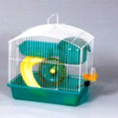 Dayang Oval Hamster Kafesi Yeşil 27x20x26 Cm