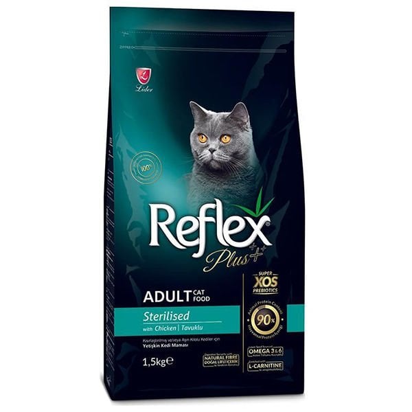 Reflex Plus Tavuklu Yetişkin Kısırlaştırılmış Kedi Maması 1.5 Kg
