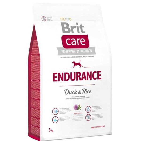 Brit Care Endurance Ördekli Yüksek Enerji Köpek Maması 3 Kg