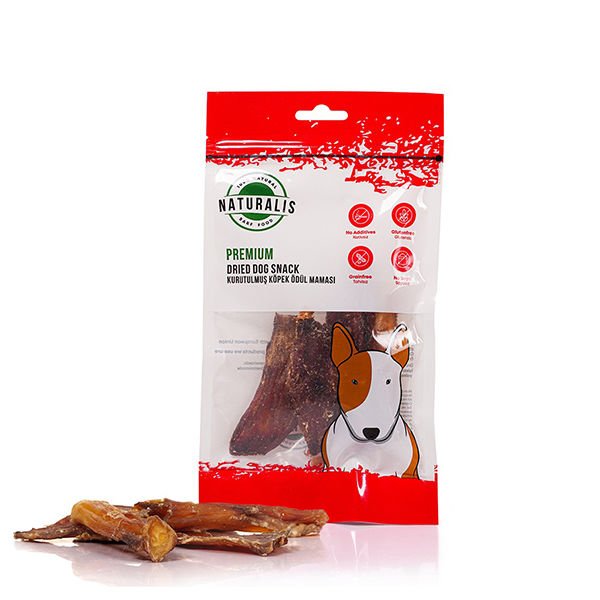 Naturalis Kurutulmuş Sığır Tendon Köpek Ödül Maması 100 Gr