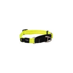 Rogz Utility Control Web Halsband Güvenlikli Dokuma Köpek Boyun Tasması Sarı Large 2x37-56 Cm