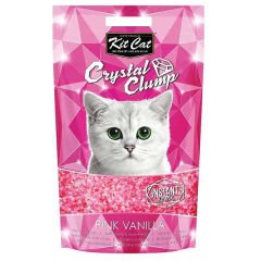 Kit Cat Pink Vanilla Topaklanan Vanilya Kokulu Silika Kedi Kumu 4 Lt