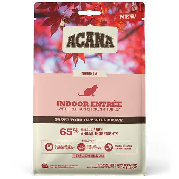 Acana Kısırlaştırılmış Indoor Entree Sterilised Kedi Maması 340 gr