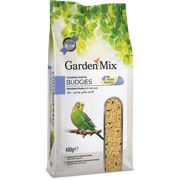 Garden Mix Kabuğu Soyulmuş Muhabbet Kuşu Yemi 400 Gr