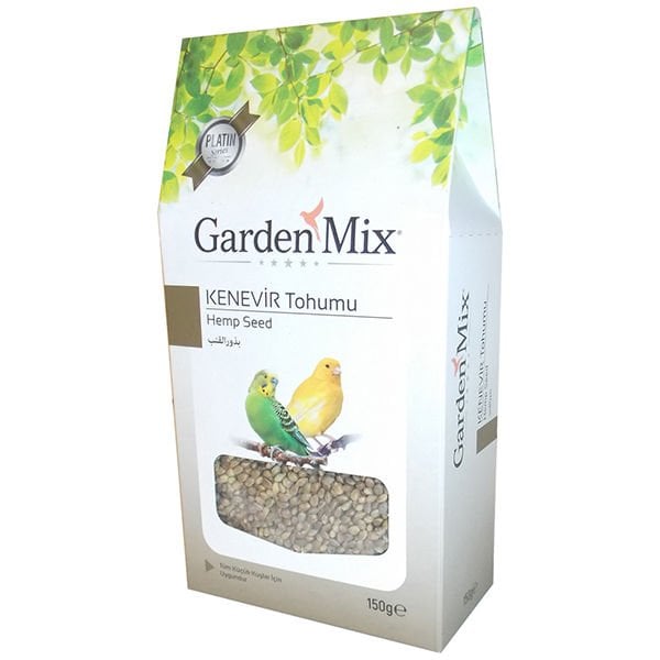 Garden Mix Platin Kenevir Kuşlar için Yem Katkısı 150 Gr
