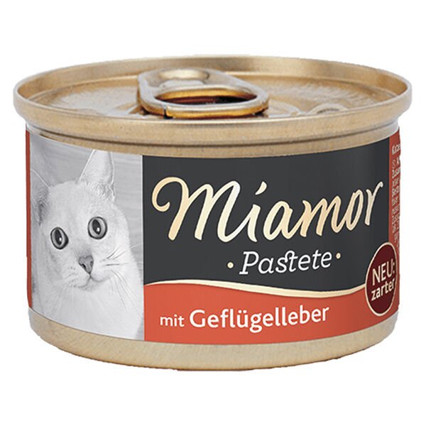 Miamor Pastete Ciğerli Tahılsız Kedi Konservesi 85 Gr