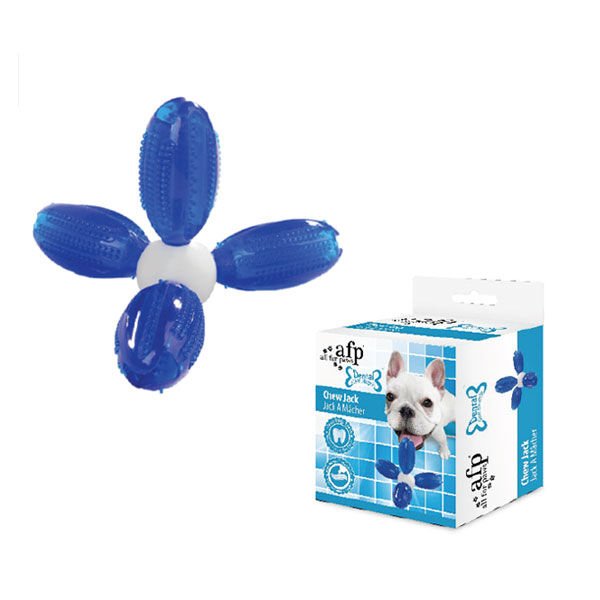 Afp Dental Chew Chew Jack Diş Kaşıma Köpek Oyuncağı Mavi