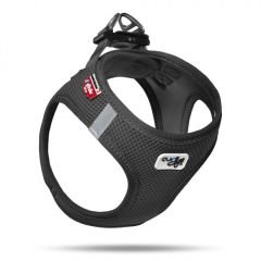 Curli Vest Air-Mesh Köpek Göğüs Tasması Siyah S 40-45 Cm