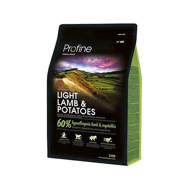 Profine Düşük Tahıllı Light Kuzulu Diyet Köpek Maması 3 Kg