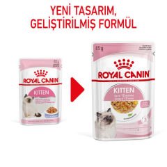 Royal Canin Kitten Jelly Pouch Yavru Konserve Kedi Maması 85 Gr