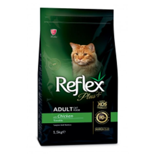 Reflex Plus Adult Tavuklu Yetişkin Kedi Maması 1.5 Kg