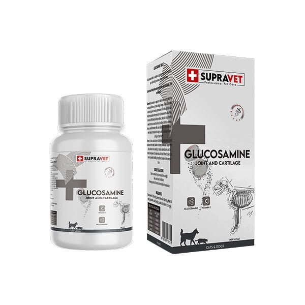 Supravet Glucosamine Köpek Eklem ve Kas Sağlığı C Vitamini Tablet 75 Adet