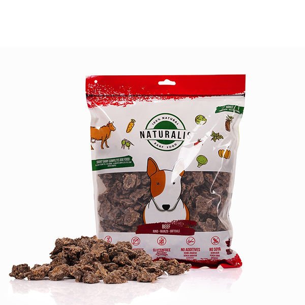 Naturalis Smart Barf 100% Natural Sığır Etli Yetişkin Köpek Maması 1 Kg