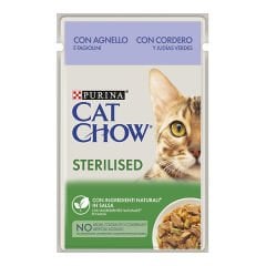 Purina Cat Chow Kuzu Etli Kısırlaştırılmış Konserve Kedi Maması 85 Gr