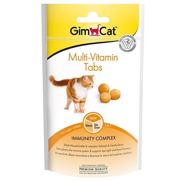 Gimcat Multivitamin Kedi Tableti 40 Gr