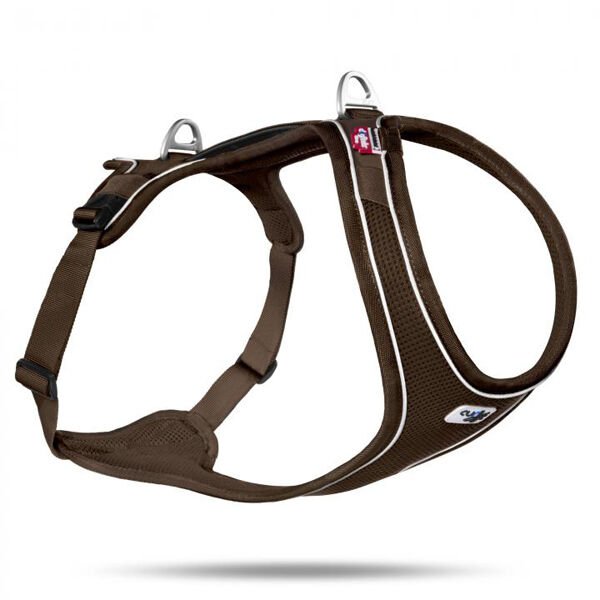 Curli Belka Comfort Harness Köpek Göğüs Tasması Kahverengi Medium 66-70x48 Cm