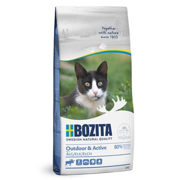 Bozita Outdoor Active Geyik Etli Yetişkin Kedi Maması 2 Kg