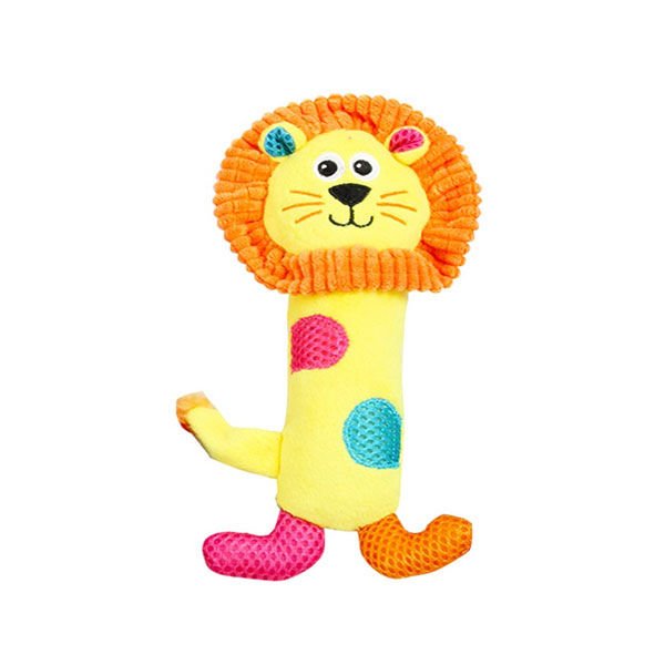 Pawise Vivid Life Lionet Stick Peluş Köpek Oyuncağı Renkli