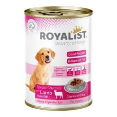 Royalist Puppy Kuzu Etli Gravy Yavru Köpek Konservesi 400 Gr