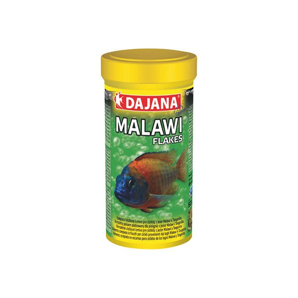 Dajana Malawi Cichlid Flakes Akvaryum Balık Yemi 250 Ml 50 Gr