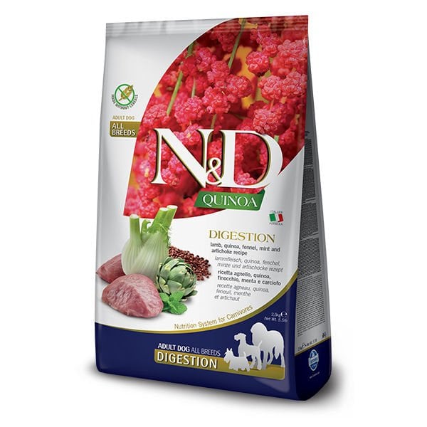 N&D Quinoa Digestion Kuzu Yetişkin Köpek Maması 7 kg