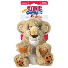 Kong Comfort Kiddos Aslan Şeklinde PeluşKöpek Oyuncağı Large